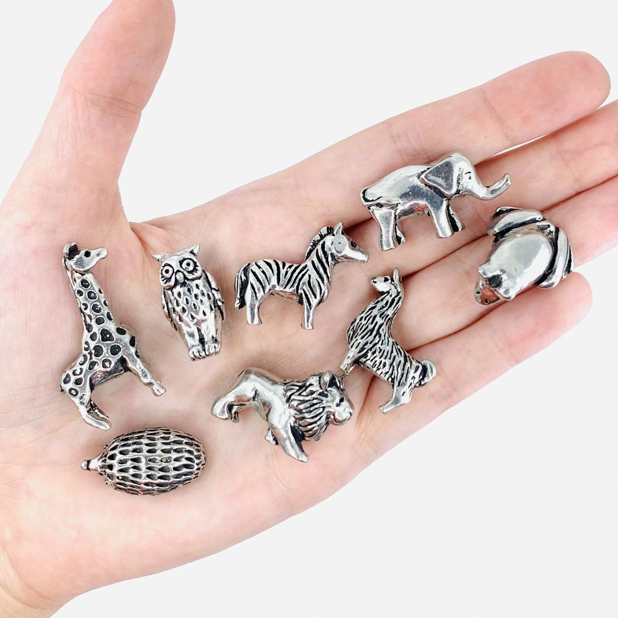 Miniature Pewter Figurine, Gorilla